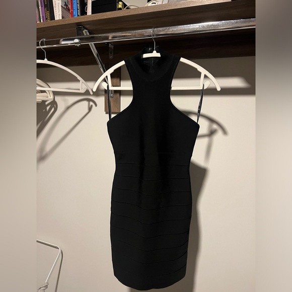 Herve Leger Icon Racer Back Mini Dress - Picture 1 of 3